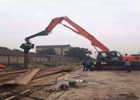 स्टील प्लेट पाइल ड्राइवर के लिए खुदाई करने वाला Q345 2600rpm वाइब्रेटिंग शीट पाइल हैमर